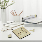Calendar Puzzle - Daily Calendar Puzzle Wooden,365 Days Date Puzzle,Puzzle Advent Calendar(Size:9.8 X 7.8Inch)