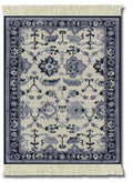 Lextra Indienne Colonial Williamsburg, 10.25 X 7.125 Inches, Mouserug, Navy, Light Blue And Cream, One (Mwd-1)