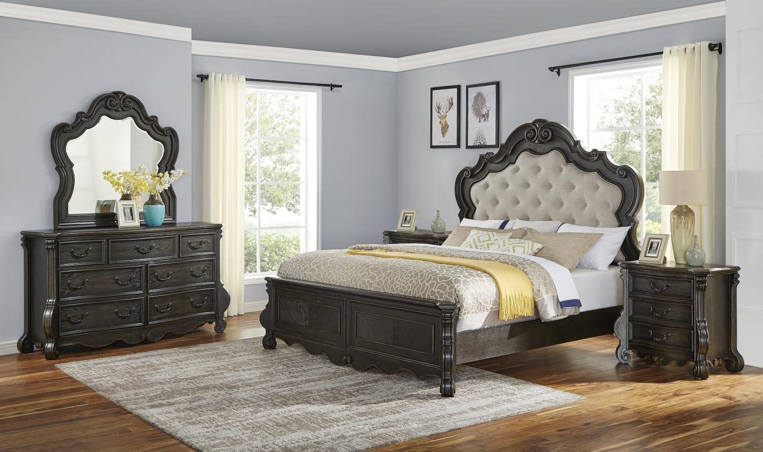 Steve Silver Rhapsody King 5-PC Bedroom Set