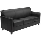 Flash Furniture HERCULES Diplomat Series Brown LeatherSoft Sofa