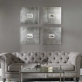 Uttermost Historical Buildings I, Ii, Iii, Iv 0.5 x 23.13 x 21.13 (Set of 4), 21.1 L x 23.1 W x 0.5 D, Rustic