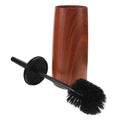 Mikinona Toilet Brush Set: Wood Grain Toilet Bowl Cleaner with Holder  Washroom Crevice Brush for Household Use  Bathroom Scru