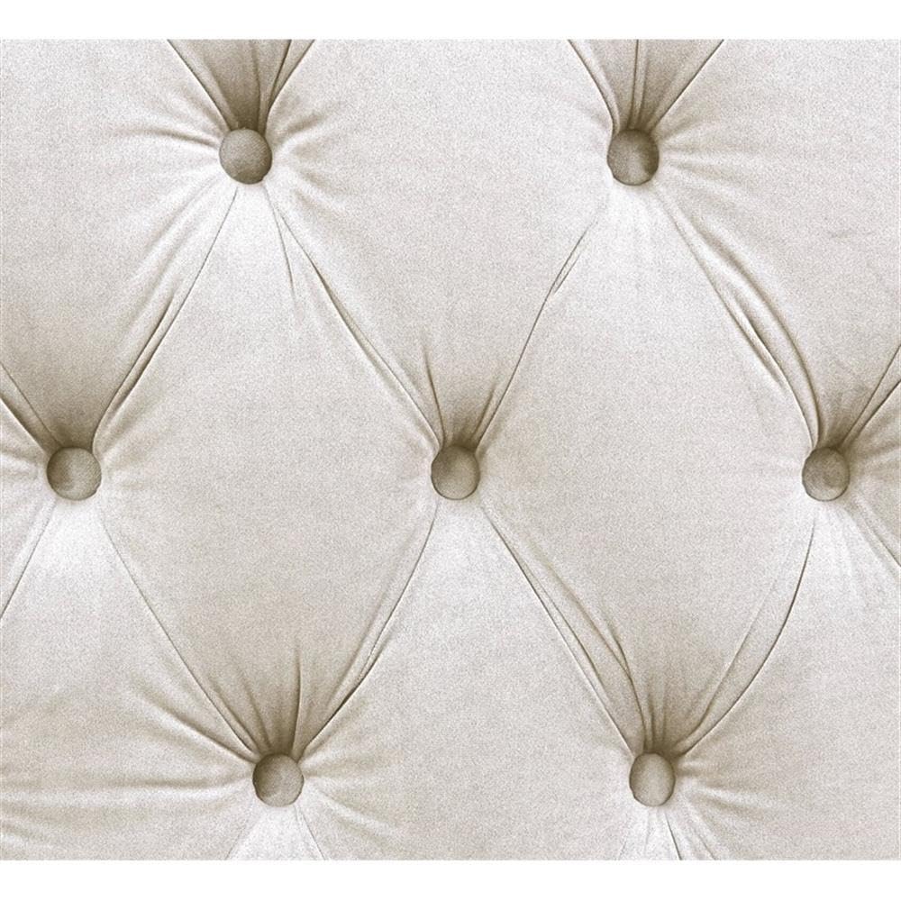 Acme Syxtyx Sectional Sofa with 4 Pillows in Blue Velvet