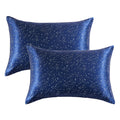 Thxsilk Set Of 2 Mulberry Silk Pillowcase For Hair And Skin Health, Smooth Mulberry Silk Pillowcase With Hidden Zipper, Breathab