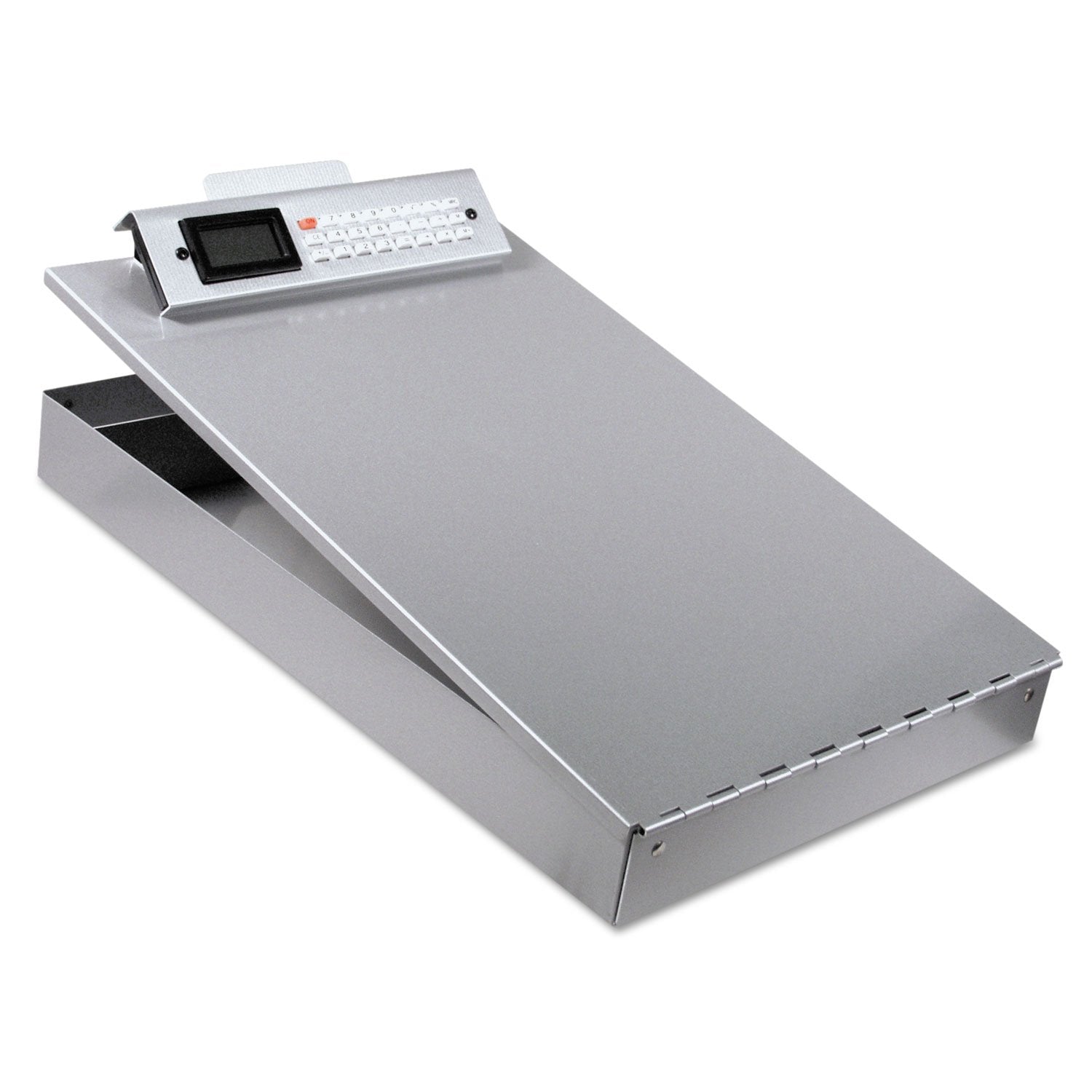 Saunders 11025 Redi-Rite Aluminum Storage Clipboard 1-Inch Clip Cap 8 1/2 X 12 Sheets Silver