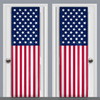 American Flag Two Sided Fabric Door Decoration by Mydor