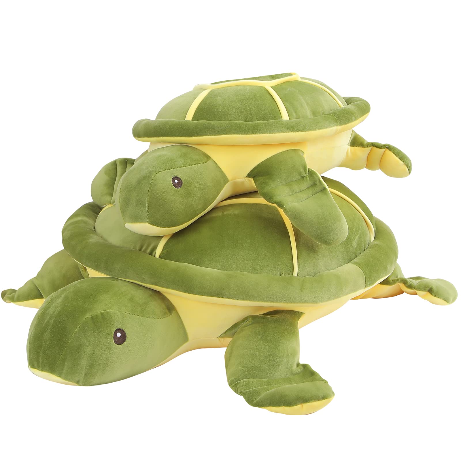Dalmao 28' Soft Plush Sea Turtle Stuffed Animals Plush Pillow Toys, Large Turtles Plushies,Gift For Kids Boys, Birthday,Valenti