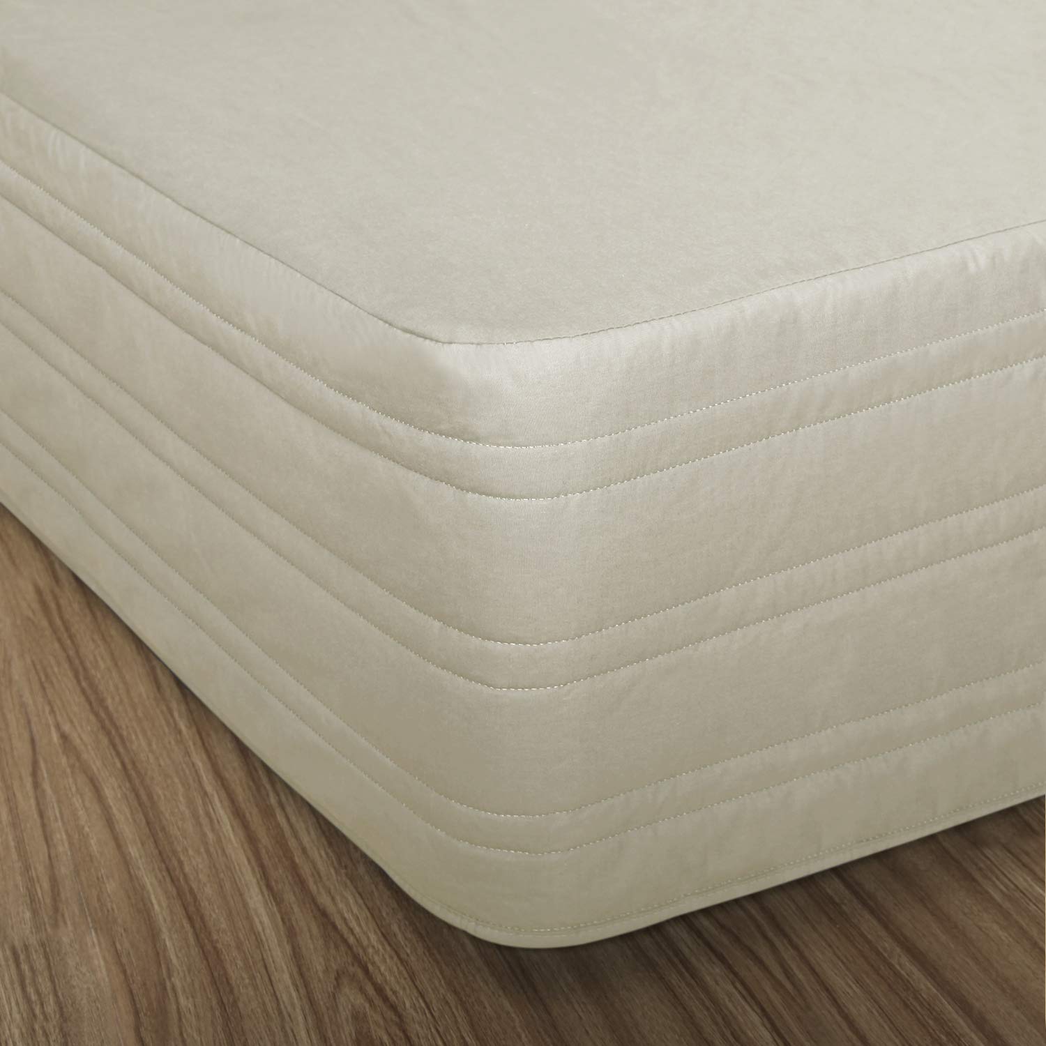 Ramesses Polyester Blended Quilted Bed Skirt, Sagging Sense Enhanced,Anti-Wrinkle, Fade Resistant Dust Ruffle With Classic 14'