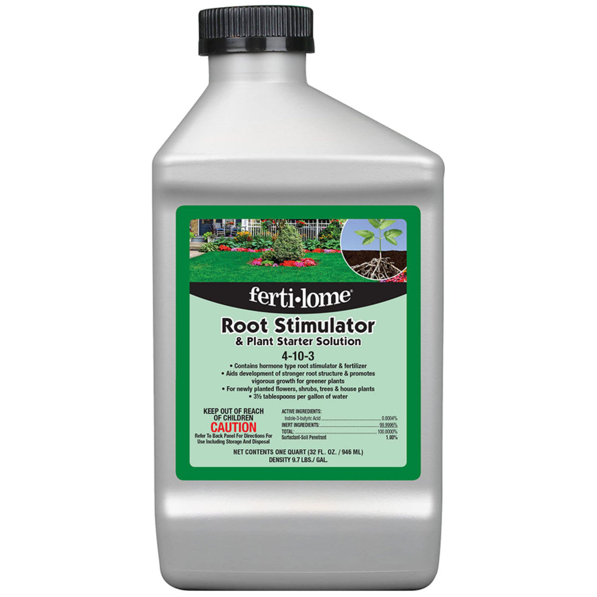 Fertilome (10645) Root Stimulator & Plant Starter Solution 4-10-3 (32 Oz)