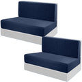 Tlswshsy RV Dinette Cushions Covers- RV Stretch Sofa Seat Slipcovers -Washable Loveseat Sofa Furniture Protector for RV Camper C