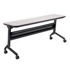 Safco Products Flip-N-Go Training Table, Folkstone 18" x 72" Black Legs