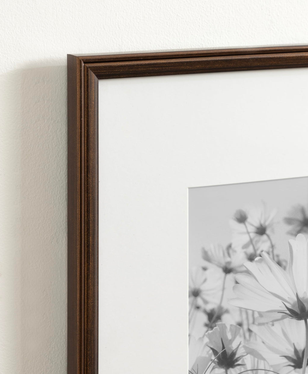 Kate And Laurel Adlynn Rectangle Picture Frame Set Of 4, 11 X 14 Matted To 8 X 10, Bronze, Vintage Four-Piece Frame Set For Gall