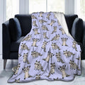 Carwayii Raccoon Blanket Throw Blanket Raccoon Gift For Women Men Soft Animal Flannel Blanket Plush Sofa Blanket Durable Travel