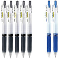 Zebra Sarasa Mark On Gel Ink 0.5Mm Ballpoint Pens Ink Color (5 Black,2 Blue) Total 7