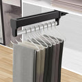 MAFAGE Valet Rod for Closet Pull Out, Adjustable Pants Rack Rail 15.7inch
