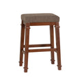 Kennedy Backless Tweed Bar Stool