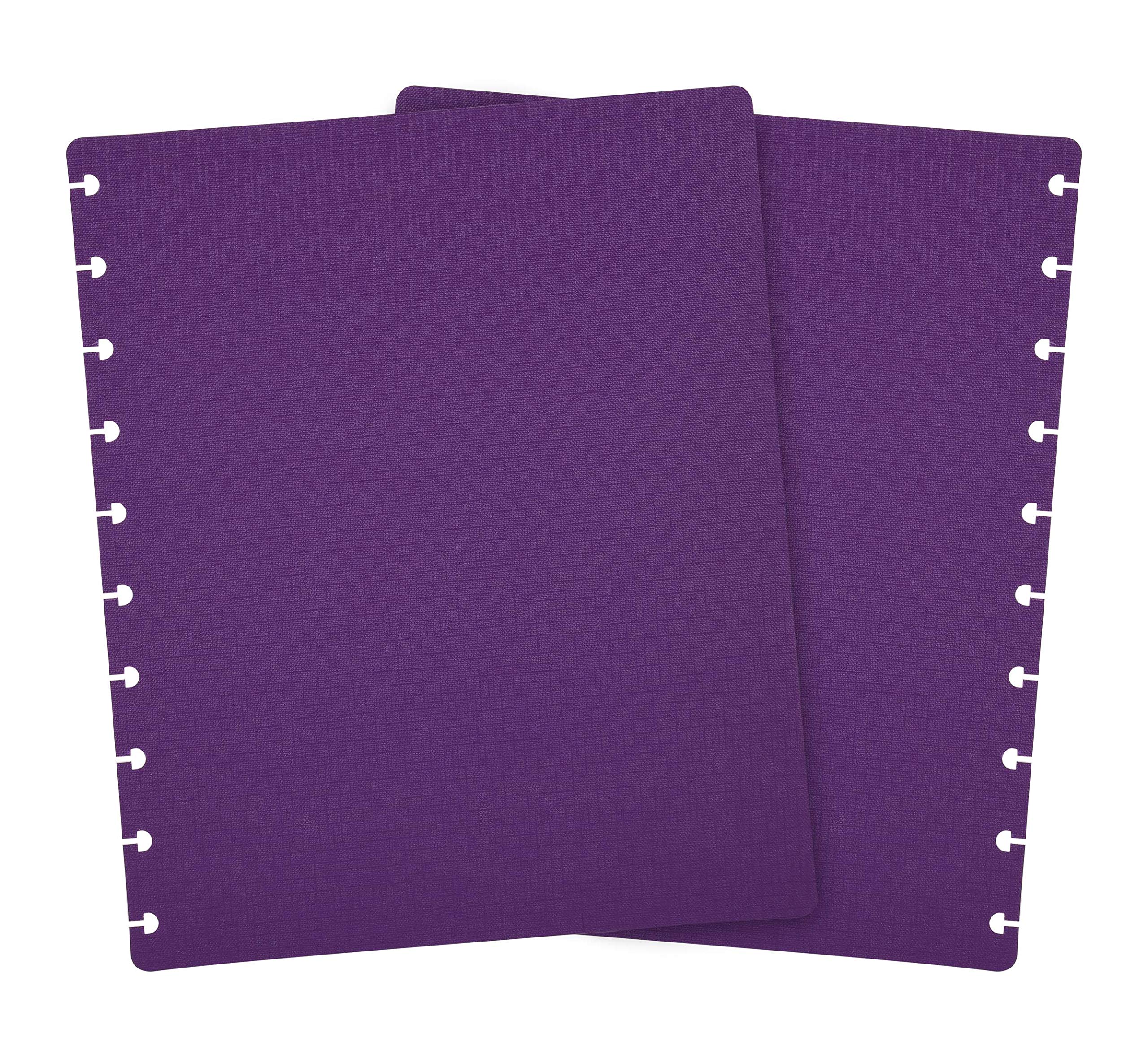 Talia Discbound Notebooks, Planner, Customizable, (Strong Purple, Junior (5.5In X 8.5In))