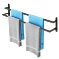 32Inch Double Towel Bar, JIAPAIDUO Towel Rack for Bathroom, Stainless Steel Double Bath Towel Bar, Wall Mounted Towel Holder, Ma