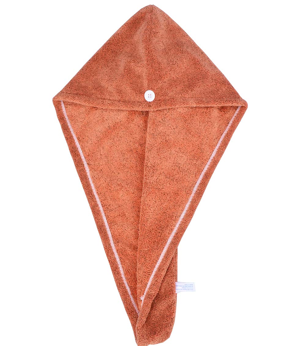 Hopeshine Hair Towel Twist Microfiber Women'S Soft Shower Towels For Curly Hair Turban Wrap Drying Cap Great Gift For Girls 3-Pa