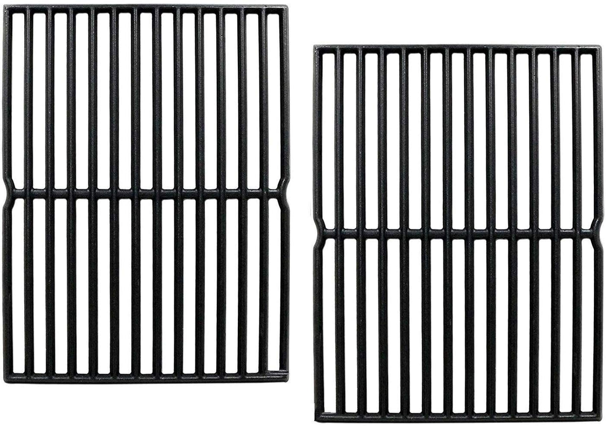 Hongso 7522 7521 15' Cast Iron Grill Grates Replacement For Weber Genesis Silver A, Spirit 500, Spirit E-210, Spirit S-210 Gas