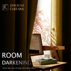 Jinchan Linen Textured Room Darkening Curtain 63 Inch Length For Living Room Room Darkening Thermal Insulated Grommet Top Window Drape For Bedroom 52X63 Mustard Yellow 1 Panel
