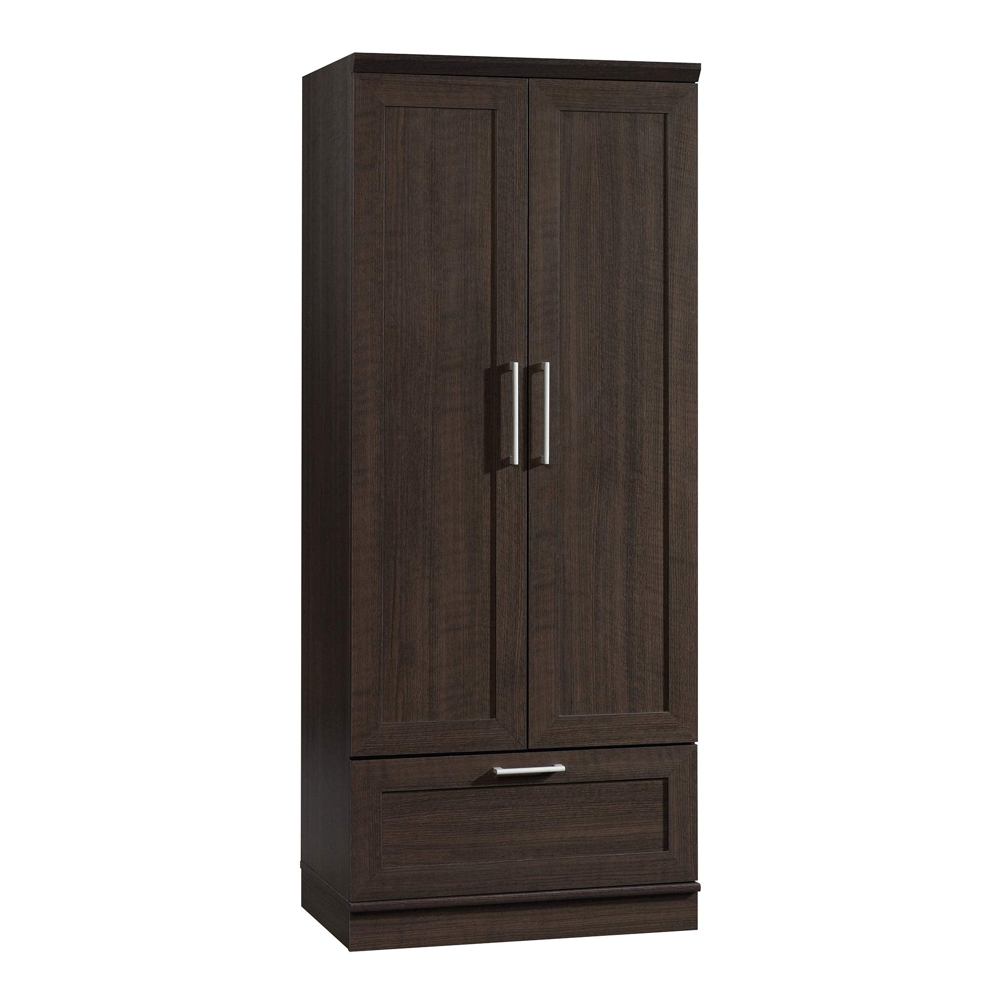 Sauder HomePlus Wardrobe/Pantry cabinets, L: 28.98 x W: 20.95 x H: 71.18, Dakota Oak