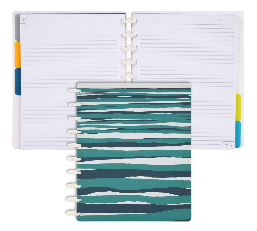 Talia Discbound Notebooks, Planner, Customizable, (Xhorizon, Midsize (7.5In X 9.75In))