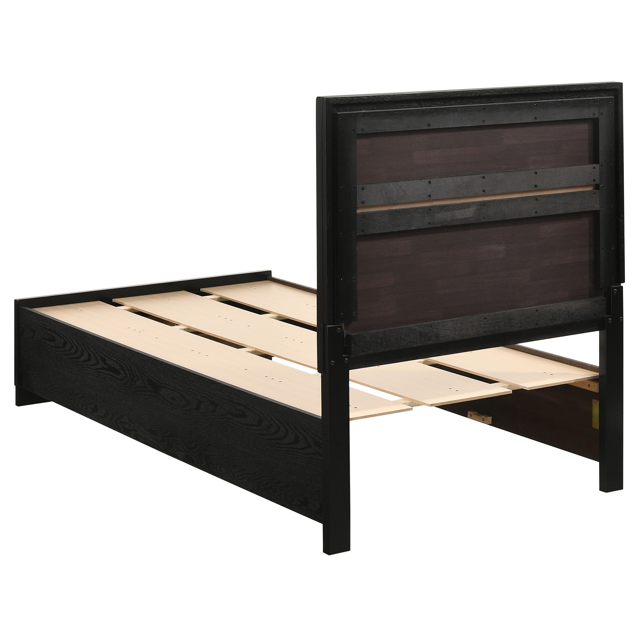 Coaster Miranda Twin Bed 3-Piece Set, Black