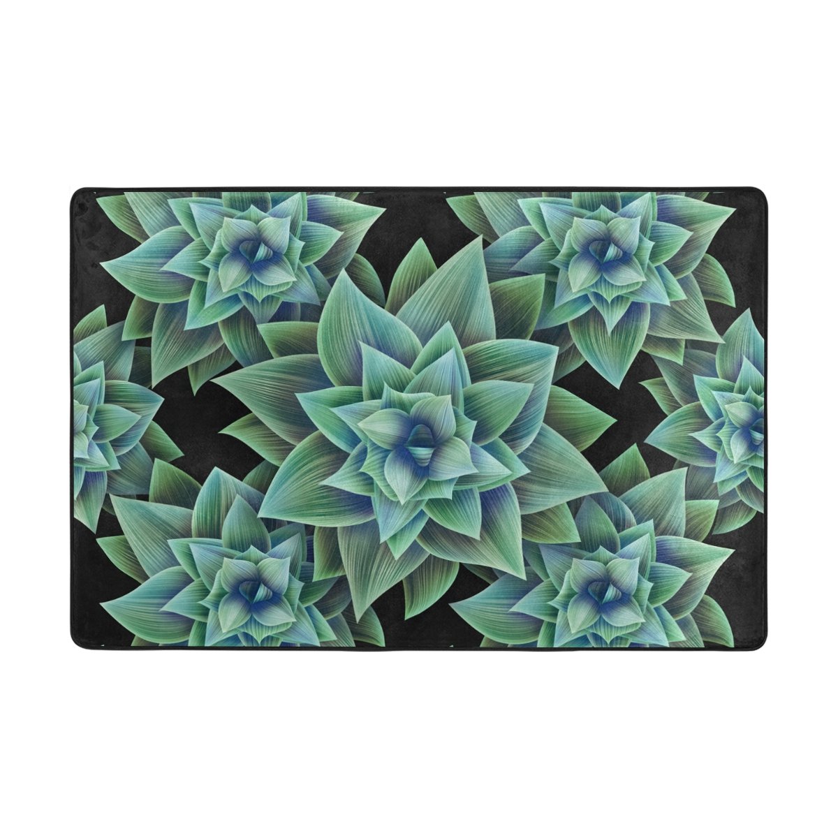 My Little Nest Area Rug Vintage Cactus Lightweight Doormat 2' X 3', Memory Sponge Indoor Outdoor Decor Carpet For Entrance Living Room Bedroom Office Kitchen Hallway