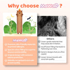 Mewaii Long Plush Capybara Body Pillow, Cute Capybara Stuffed Animals Soft Plushies, Squishy Big Cuddle Pillow Toys Gift For Gir