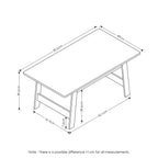 Furinno Beginning Coffee Table, Espresso