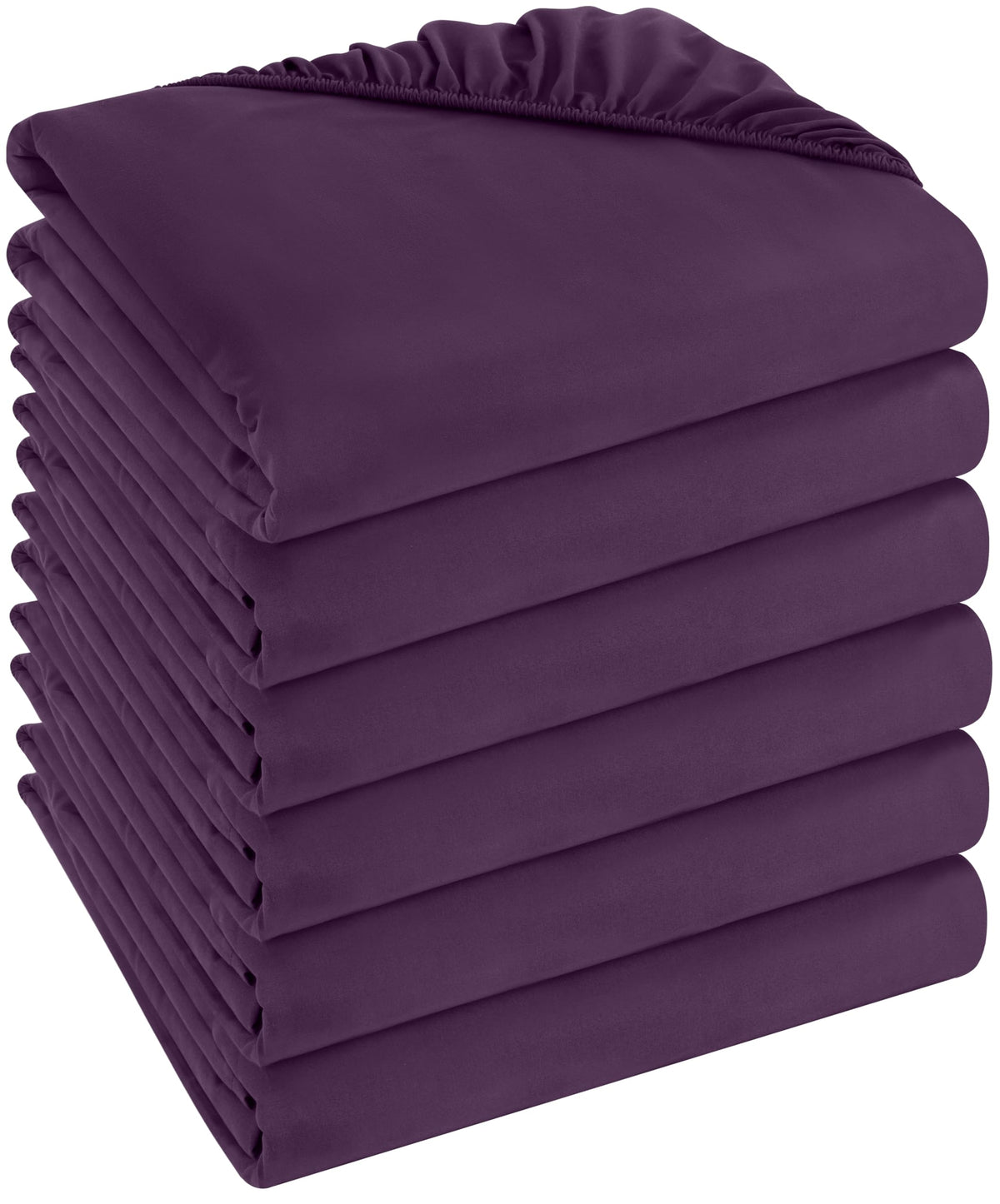 Utopia Bedding King Fitted Sheets - Bulk Pack Of 20 Bottom Sheets - Soft Brushed Microfiber - Deep Pockets - Shrinkage & Fade Re