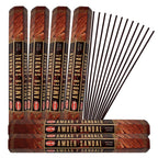 Amber Sandal Incense Sticks And Incense Stick Holder Bundle Insence Insense Hem Incense Sticks