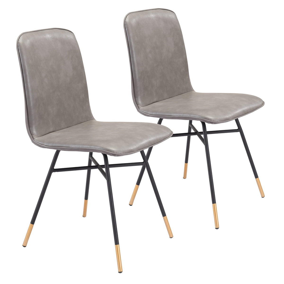 Var Dining Chair (Set of 2) Gray