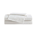 Eddie Bauer - Full Sheet Set, Cotton Percale Bedding Set, Super Soft And Cozy Home Decor, Oeko-Tex Certified (Essential Stripe B