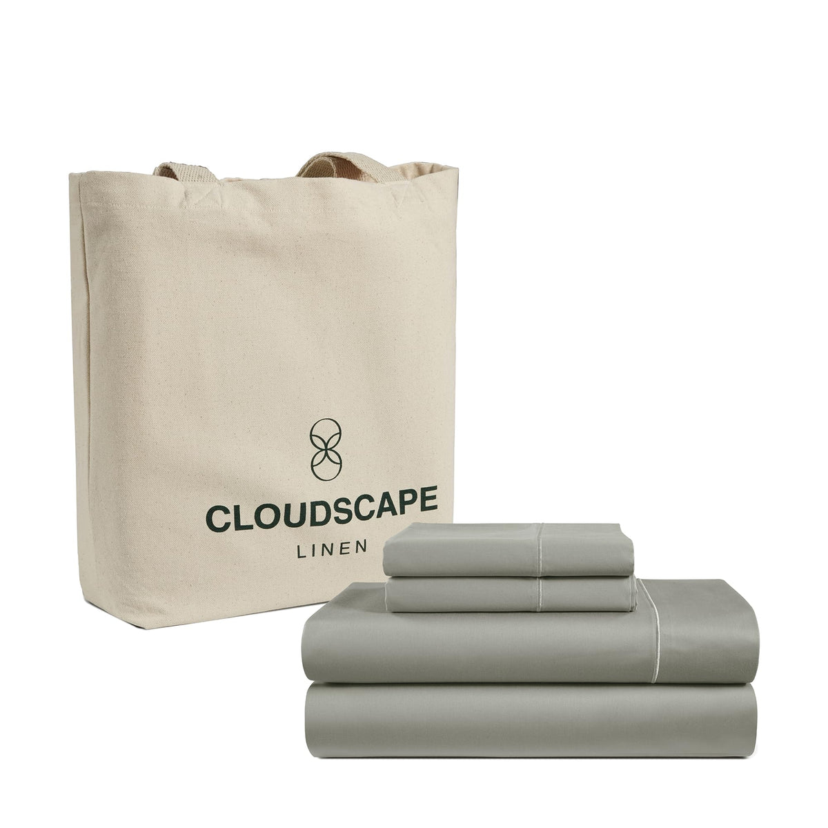 100% Egyptian Cotton Bed Sheets Full Size - 4 Pieces, Silver Sheets Full Size | 1000 Thread Count Egyptian Cotton | Hotel Luxury