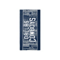 FOCO Dallas Cowboys NFL Big Logo Beach Towel