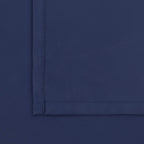 Bgment Rod Pocket And Back Tab Blackout Curtains For Bedroom - Thermal Insulated Room Darkening Curtains For Living Room, 42X63 Inch, 2 Window Curtain Panels, Navy Blue