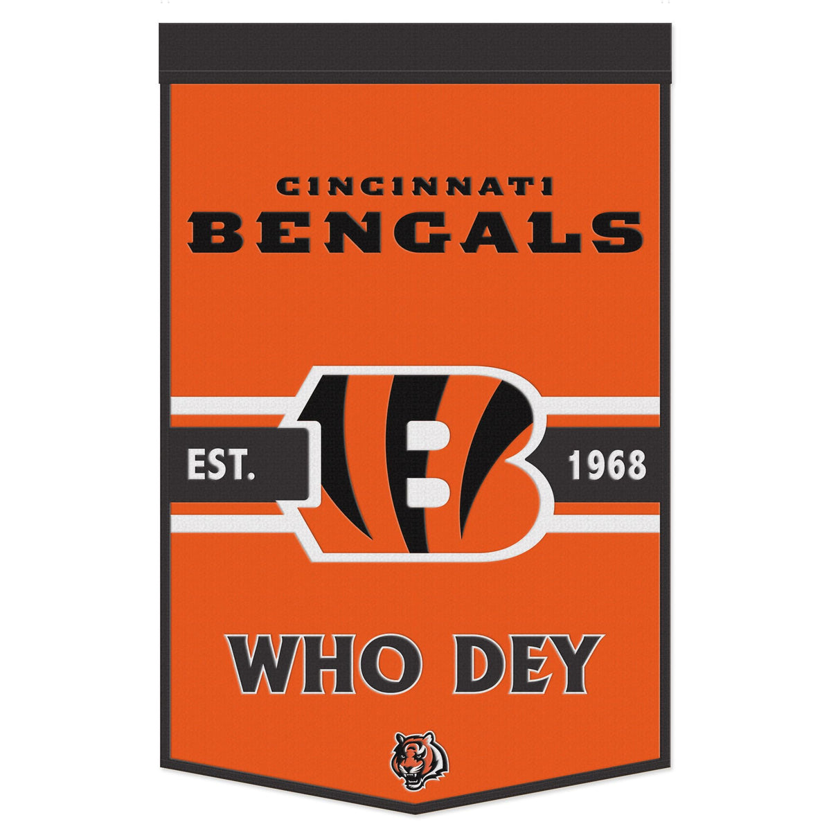 WinCraft Cincinnati Bengals 24' x 38' Championship Banner