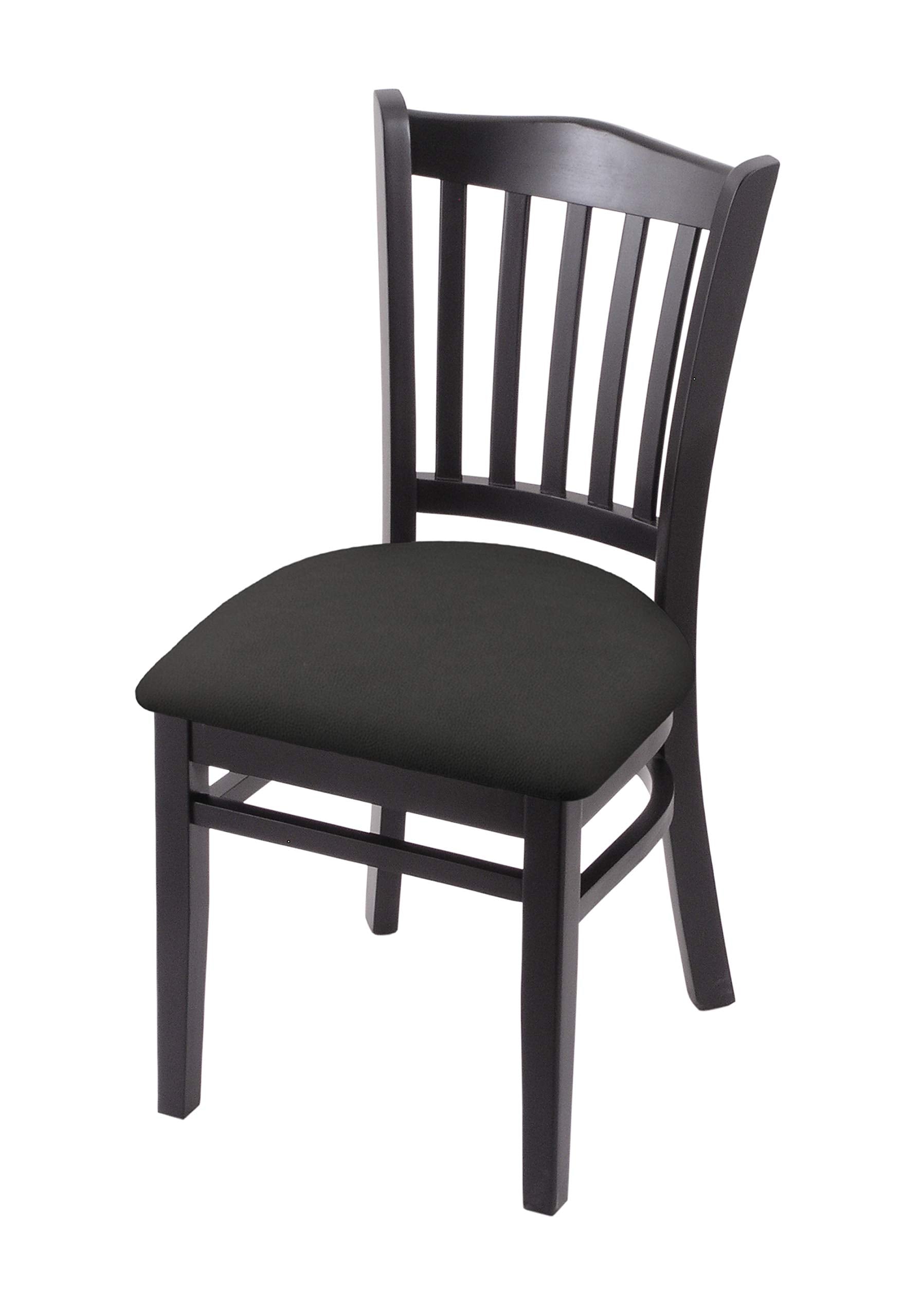 Holland Bar Stool Co. 3120 18 Chair with Black Finish and Canter Iron Seat