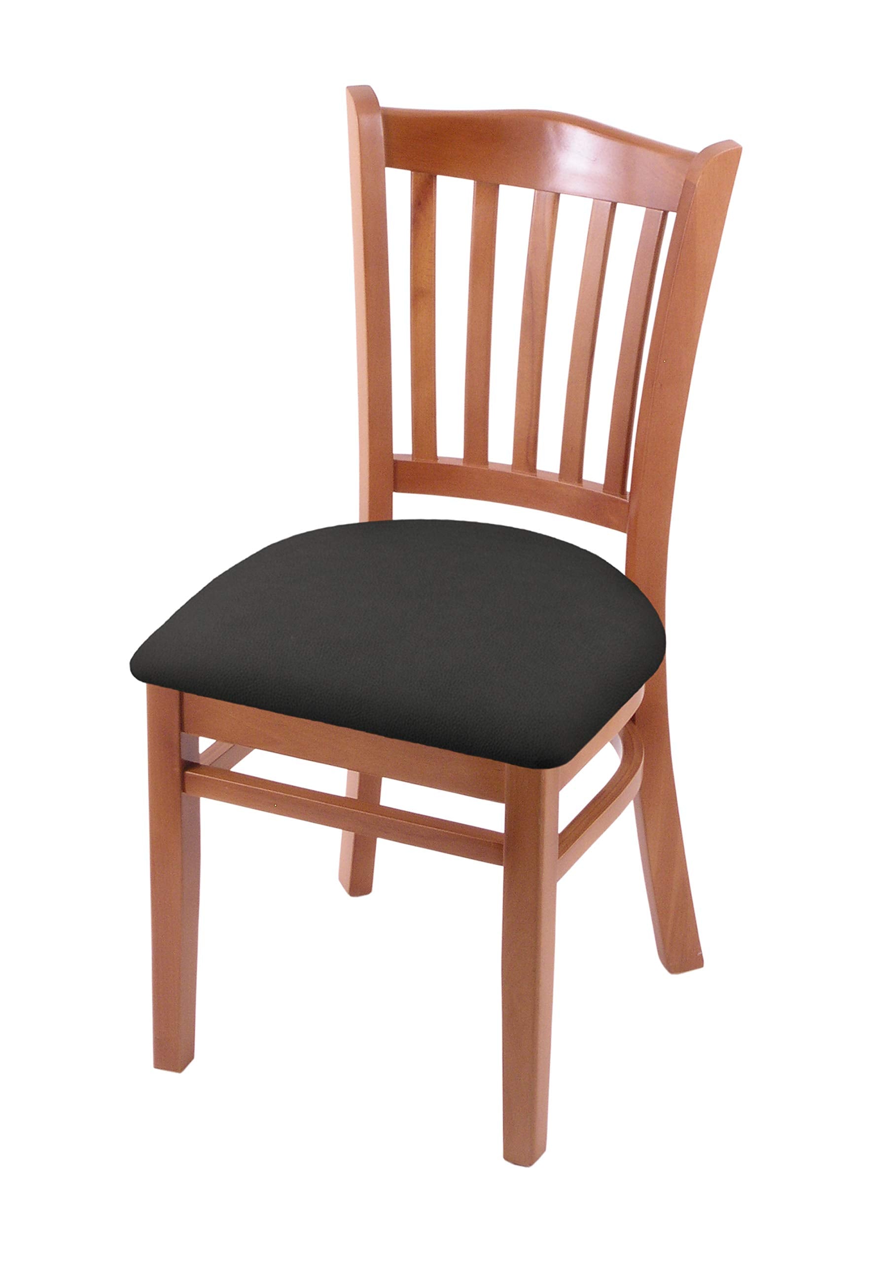 Holland Bar Stool Co. 3120 18 Chair with Medium Finish and Canter Iron Seat