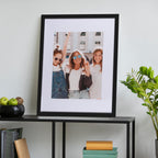 Beyond Your Thoughts 16''X20'' With Matted For 11''X14'' Wood + Glass (Hang/Stand) Black Picture Photo Frame Photo For Wall Top-