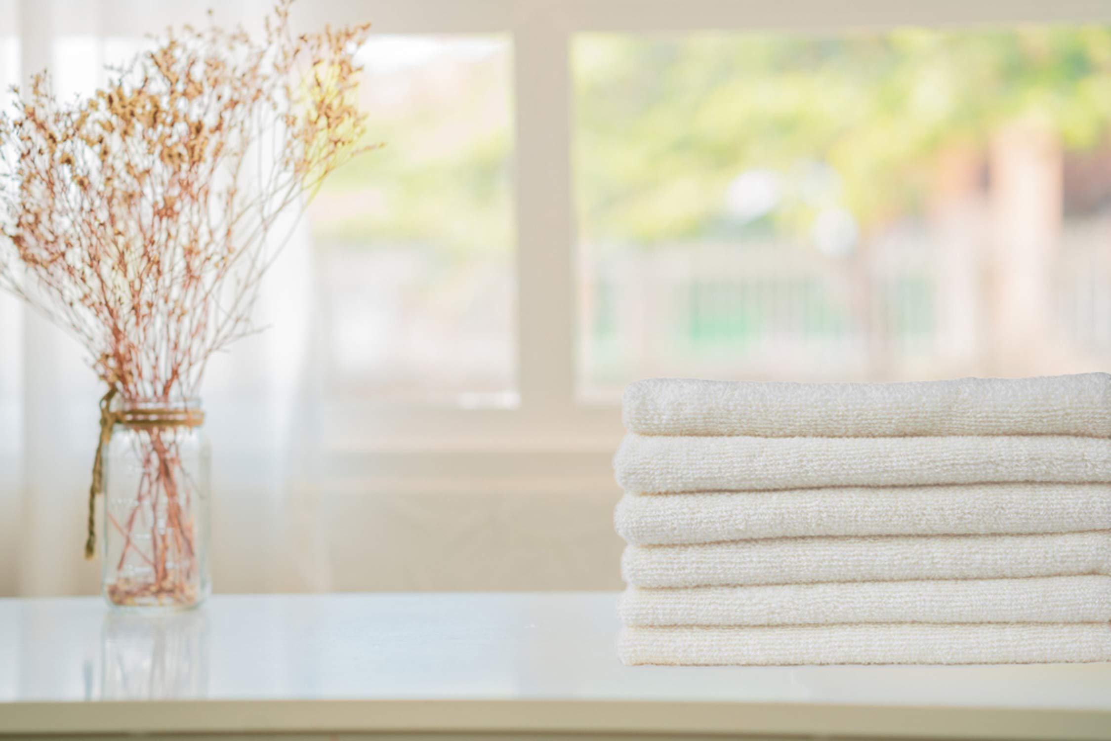 Rosensoft Oversized Wash Clothes-16X14 In Extra Large Wash Cloths For Body And Face, Hand Gym Spa- Fingertip Towels For Bathroom