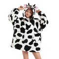 Wearable Blanket Hoodie For Kids Girls Boy 4-12Yr Oversized Animal Hooded Blanket Super Soft Comfortable Warm Flannel Birthday G