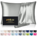 Mulberry Silk Pillow Cases Queen Size, Silk Pillowcase For Hair And Skin, Both Sides Natural Silk Satin Pillowcase For Sleeping