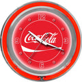 Coca-Cola Chrome Clock, 12