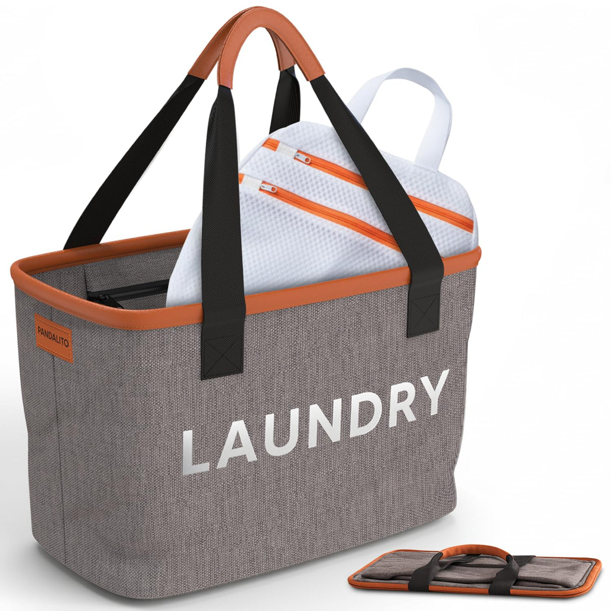 Mini Laundry Basket & Mesh Wash Bag