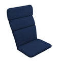 Arden Selections Outdoor Adirondack Or Rocking Chair Cushion, 20 X 17, Rain-Proof, Fade Resistant 20 X 17, Sapphire Blue Leala