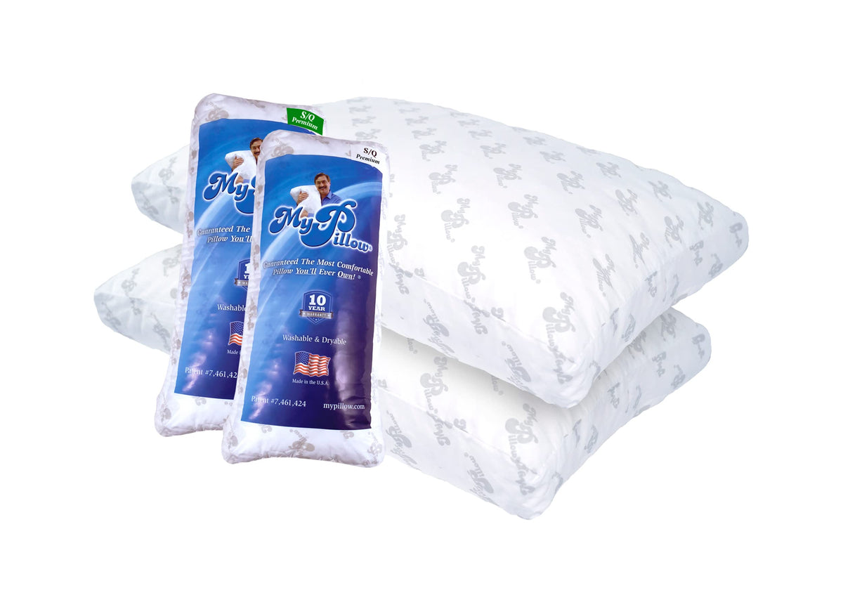 Mypillow Premium Bed Pillow Set Of 2 Queen Medium And Firm