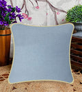 Sajavat Home Cotton Cushion Cover | 18X18 Inches/45X45 Cms | Light Blue (Pack Of 1)
